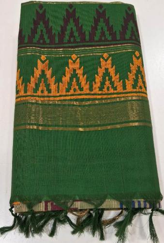 MANAMEDU BLOCK PRINTED SAREES WITH BLOUSE